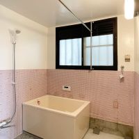 福岡市南区南大橋の賃貸物件/浴室。洗濯機置き場はこちらになります。