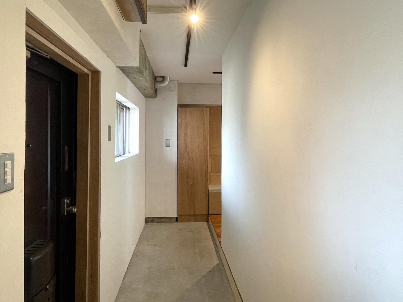 福岡市城南区樋井川の賃貸物件/玄関は横に広い土間使用。