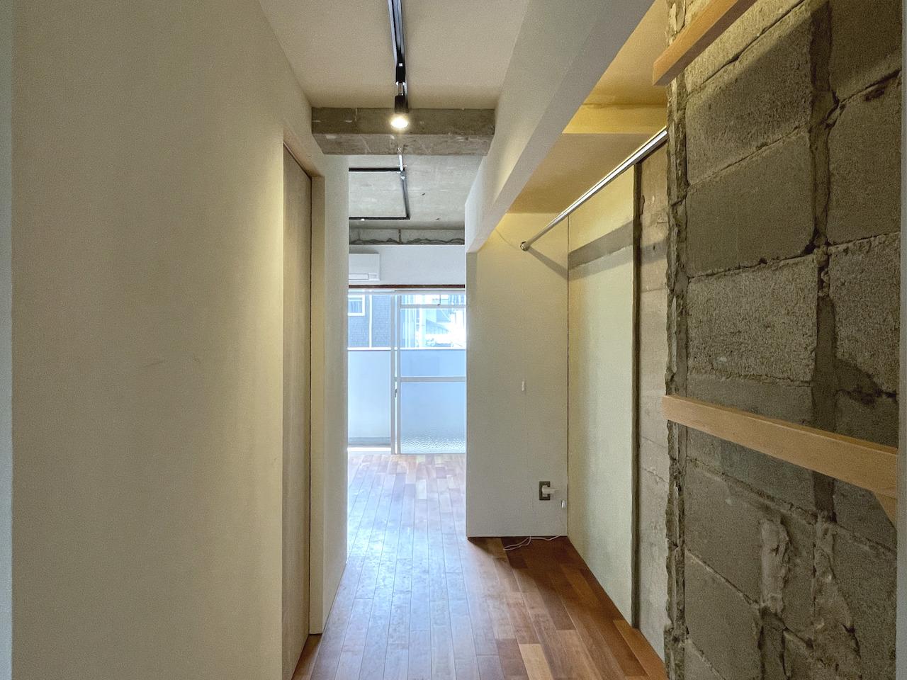 福岡市城南区樋井川の賃貸物件/左の扉は、洗面所への入り口。