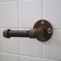 福岡市中央区警固の賃貸物件/初めて見たよ、こんなトイレットペーパーホルダー。