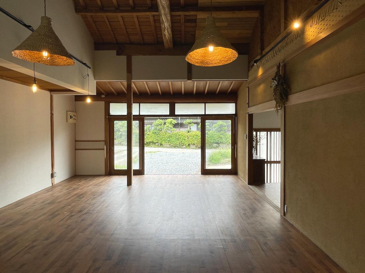 久留米市大橋町の売買物件/古民家ならではの抜け感。