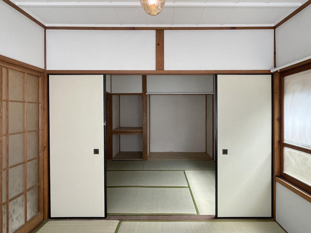 久留米市大橋町の売買物件/2階は和室が2間。