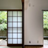 福岡市中央区谷の賃貸物件/1階の南側には、から庭に出入り可能。