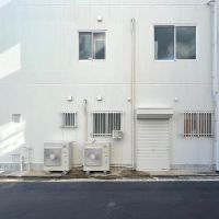 福岡市博多区千代の賃貸物件/建物裏面。こちらも出入り口があります。