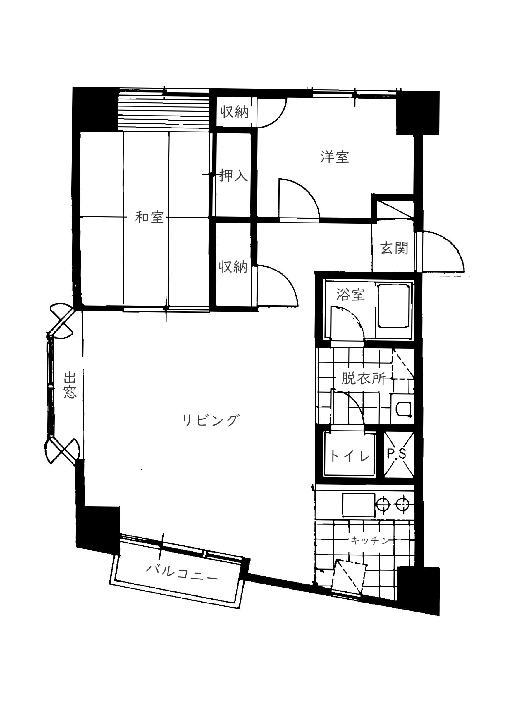福岡市中央区赤坂の売買物件