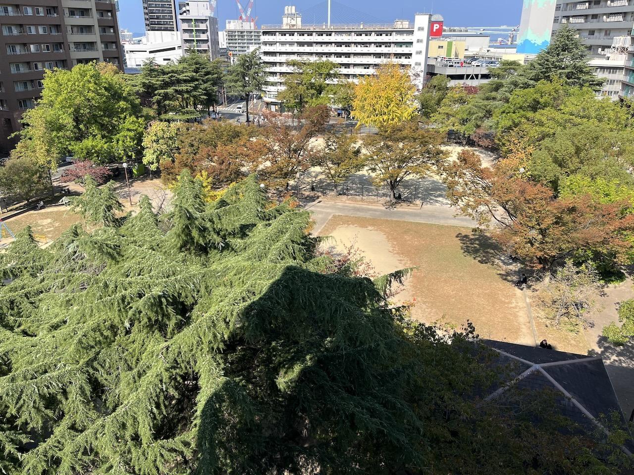 福岡市中央区舞鶴の賃貸物件/この景色にほっとします