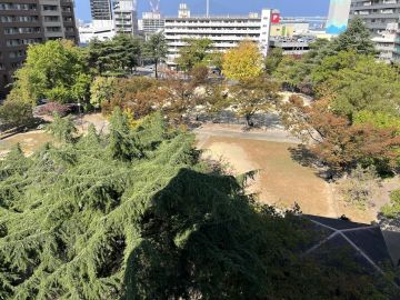 福岡市中央区舞鶴の賃貸物件/窓辺で微笑んで