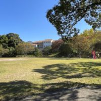 福岡市西区大字徳永の売買物件/目の前には広すぎる公園。