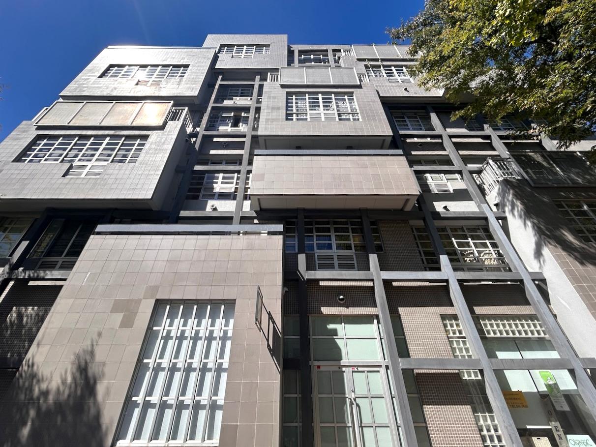 福岡市早良区百道浜の売買物件/マンション外観のディティール。見れば見るほど発見がありそう。