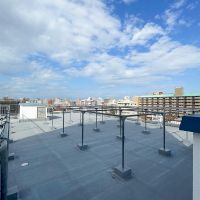 福岡市南区高宮の賃貸物件/屋上には物干しスペースもあります。