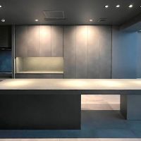 福岡市中央区薬院の賃貸物件/広すぎるくらいのキッチン。