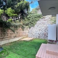 福岡市中央区桜坂の賃貸物件/お庭もあります。