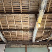 福岡市城南区神松寺の賃貸物件/小屋組がかっこいい。