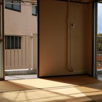 福岡市中央区六本松3丁目の賃貸物件/曇り空がだんだん晴れてきた。日当たりも良さそうだ。