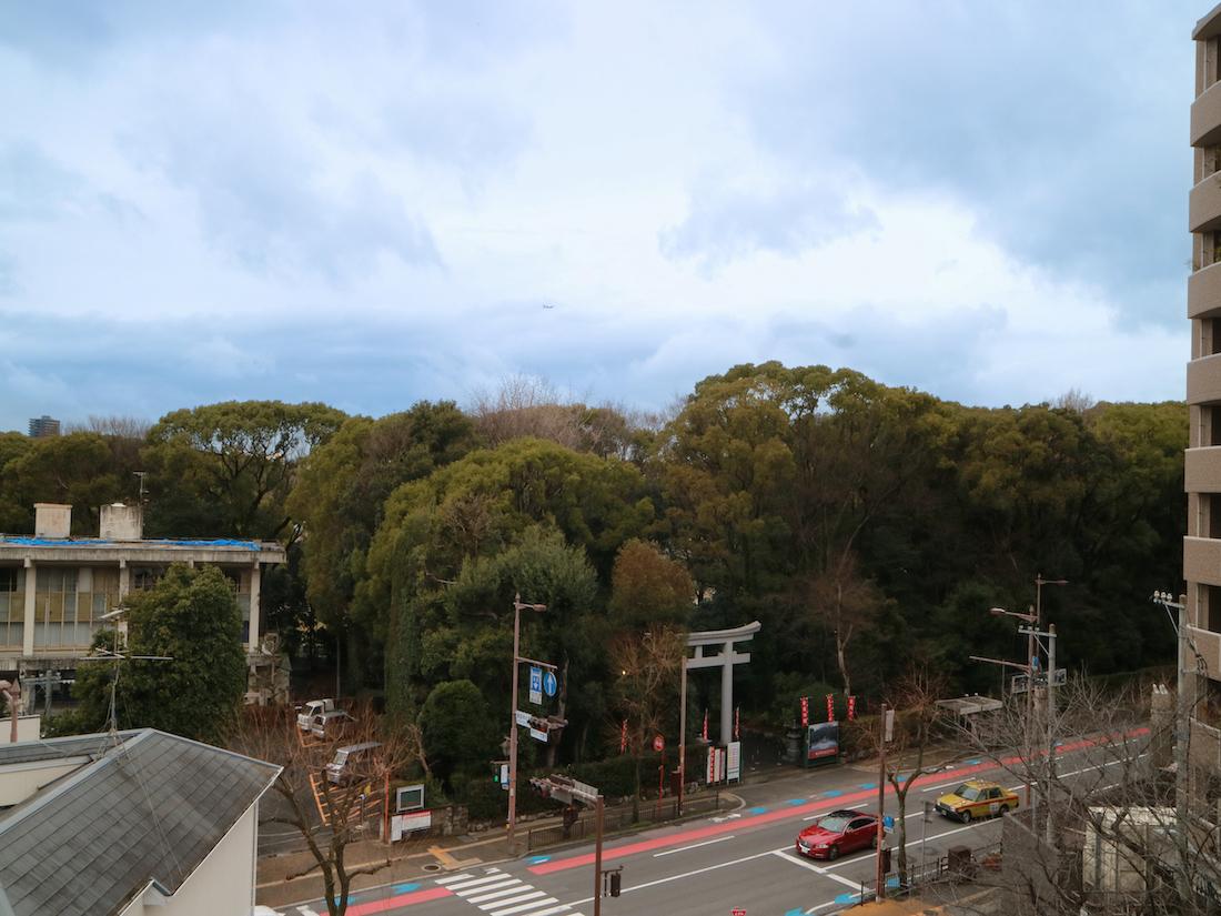 福岡市中央区六本松3丁目の賃貸物件/朝イチに眺めることが日課になりそう。