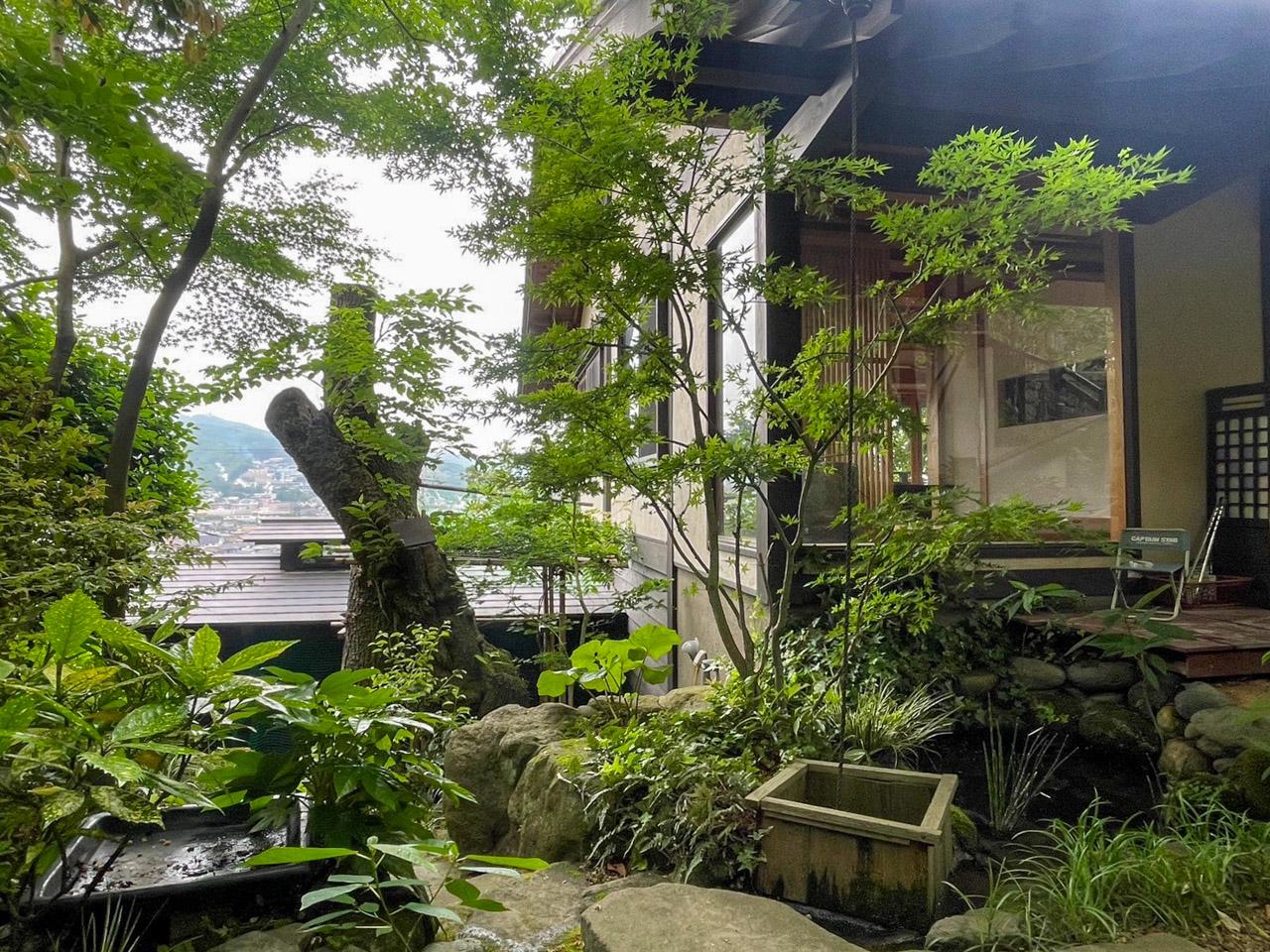 大分県別府市大字鶴見字角山の売買物件/こだわりがたっぷりつまったお庭。