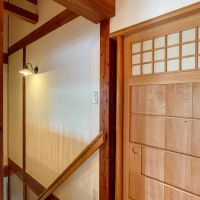 大分県別府市大字鶴見字角山の売買物件/トイレの建具もこだわって造られています。