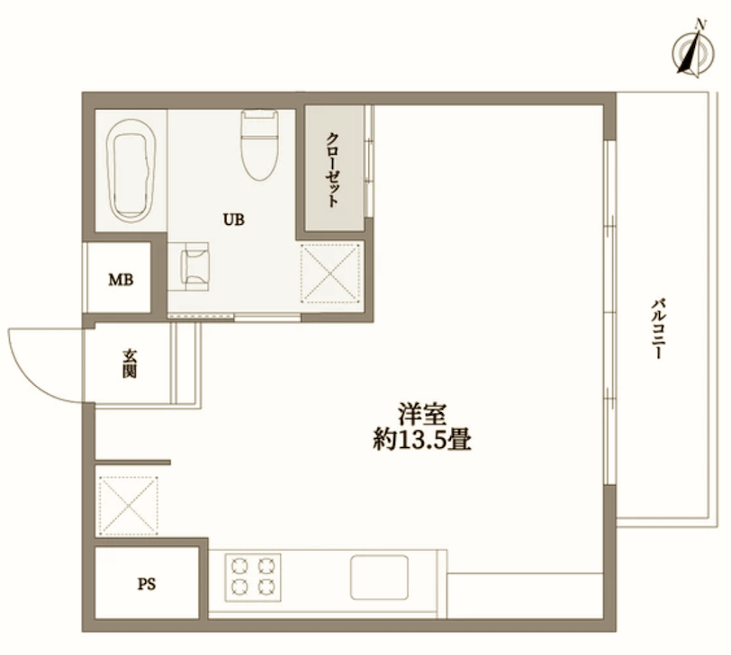 福岡市中央区赤坂の賃貸物件