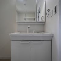 福岡市西区下山門の賃貸物件/シンプルな洗面台