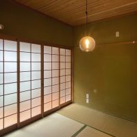 久留米市草野町草野の賃貸物件/ガラス戸が昭和感あって良いですね。
