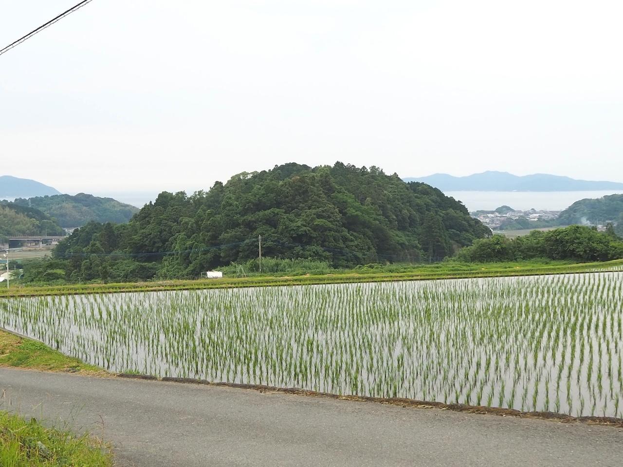 糸島市二丈吉井の賃貸物件/奥には海が見えます。