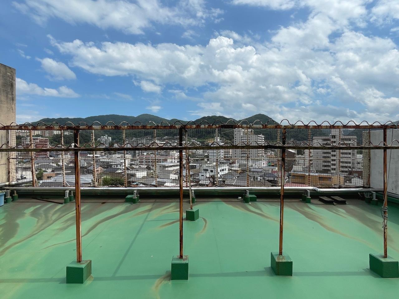 福岡県北九州市門司区畑田町の賃貸物件/元々は、物干しスペースと使用されていました。