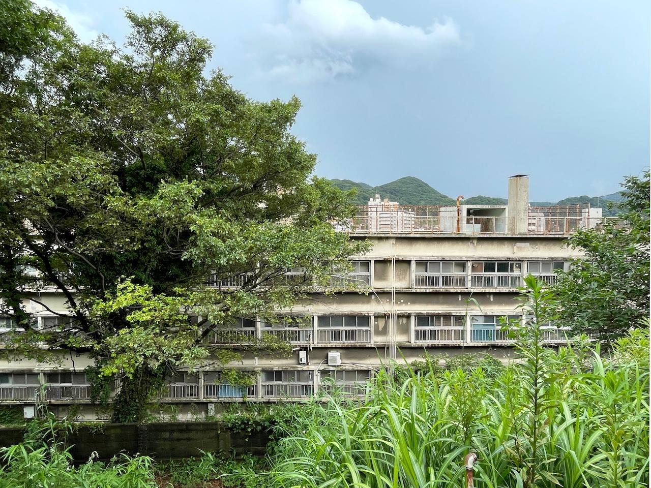 福岡県北九州市門司区畑田町の賃貸物件/B棟からもパシャリ。