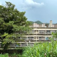 福岡県北九州市門司区畑田町の賃貸物件/B棟からもパシャリ。
