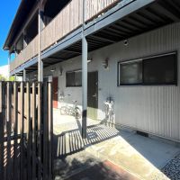 福岡市早良区干隈の賃貸物件/玄関ドアも含め素敵なアプローチ。