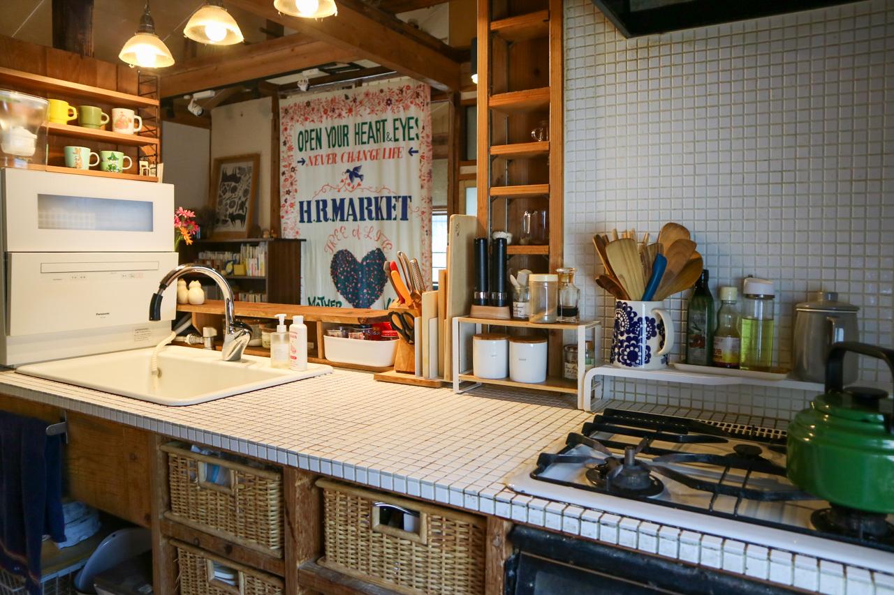福岡市南区柏原の売買物件/改装時に新設したキッチン