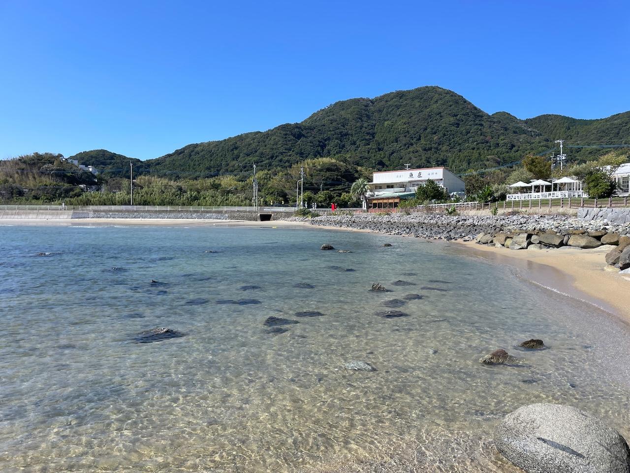 福岡市西区今津の賃貸物件/風がない日はこんなに透き通ってます。