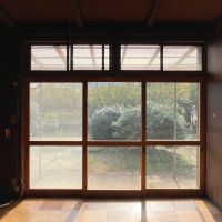 久留米市紅桃林の賃貸物件/ガラス戸が可愛いです。