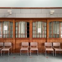 久留米市紅桃林の賃貸物件/駅構内は、レトロな雰囲気。