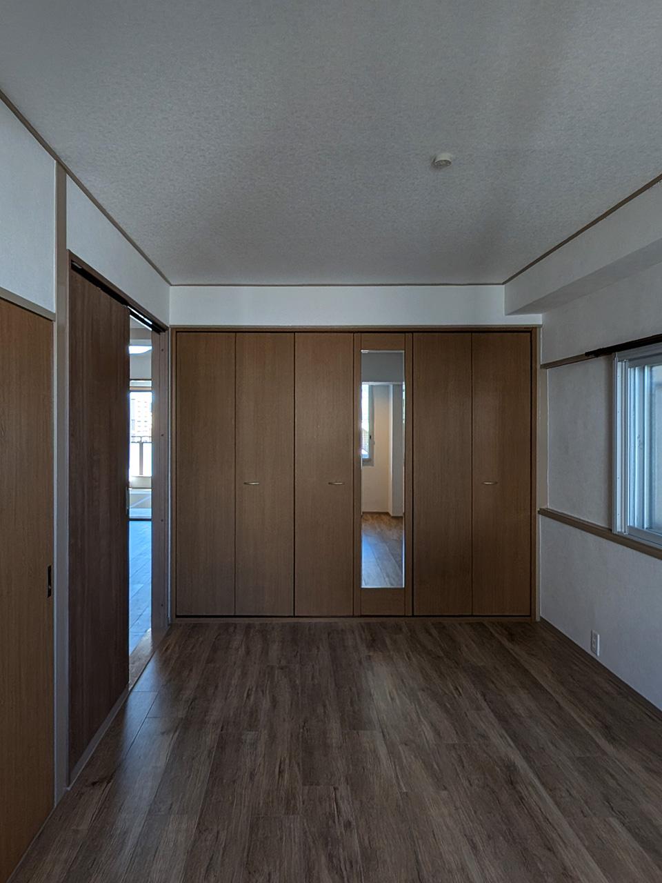福岡市中央区黒門の賃貸物件/クローゼット付き。寝室にするならここかも。