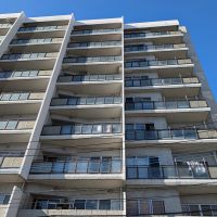 福岡市中央区黒門の賃貸物件/築年数を感じさせないシャープな外観。