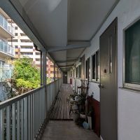 福岡市中央区桜坂の賃貸物件/共用廊下。