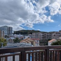 福岡市中央区桜坂の賃貸物件/たまには一休みして空を眺めるのもいいですね。