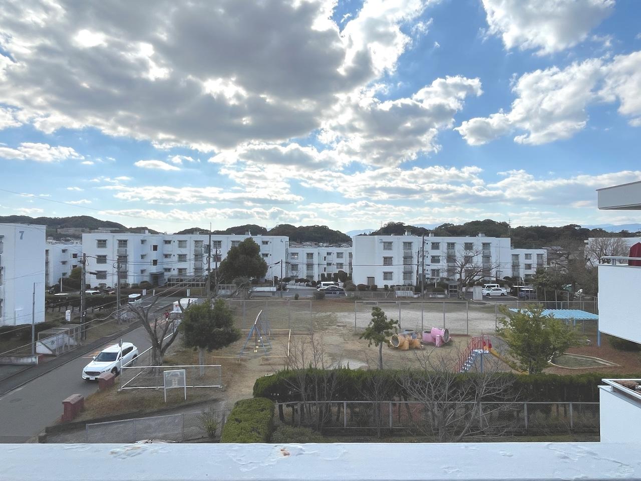 福岡市博多区東月隈の賃貸物件/お部屋からの眺望は抜けております。