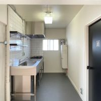 福岡市博多区東月隈の賃貸物件/キッチン周りはスタイリッシュな印象