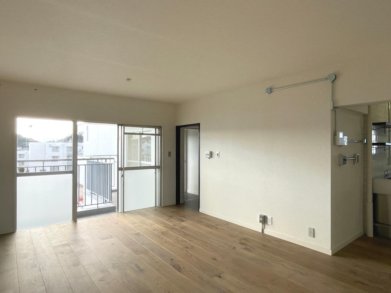 福岡市博多区東月隈の賃貸物件/ゆとりある広さのLDK。
