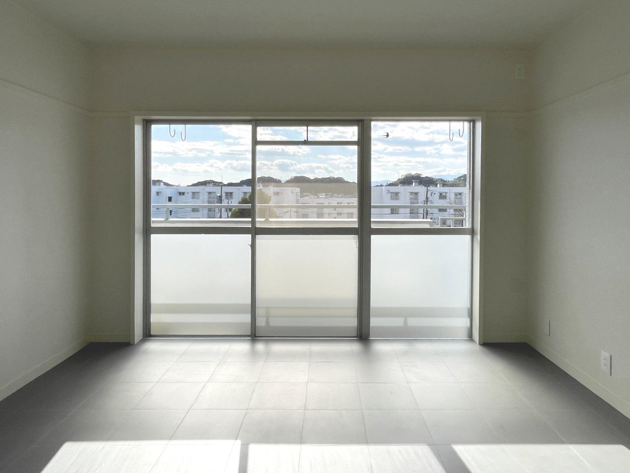 福岡市博多区東月隈の賃貸物件/洋室3。こちらもLDKと同じく日差しが差し込みます。