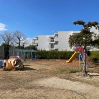 福岡市博多区東月隈の賃貸物件/目の前には、敷地内公園