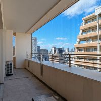 福岡市中央区薬院の賃貸物件/街中なので眺望はどうしても難しいですが、12階は少し空が見えてしました。