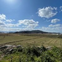 糸島市志摩桜井の売買物件/敷地内からの眺望。抜けまくりです。