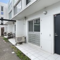 福岡市中央区今川の賃貸物件/玄関ポーチはオープンな感じ