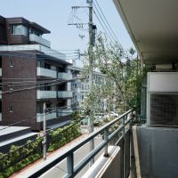 福岡市中央区平尾の賃貸物件/隣部屋との境は緑