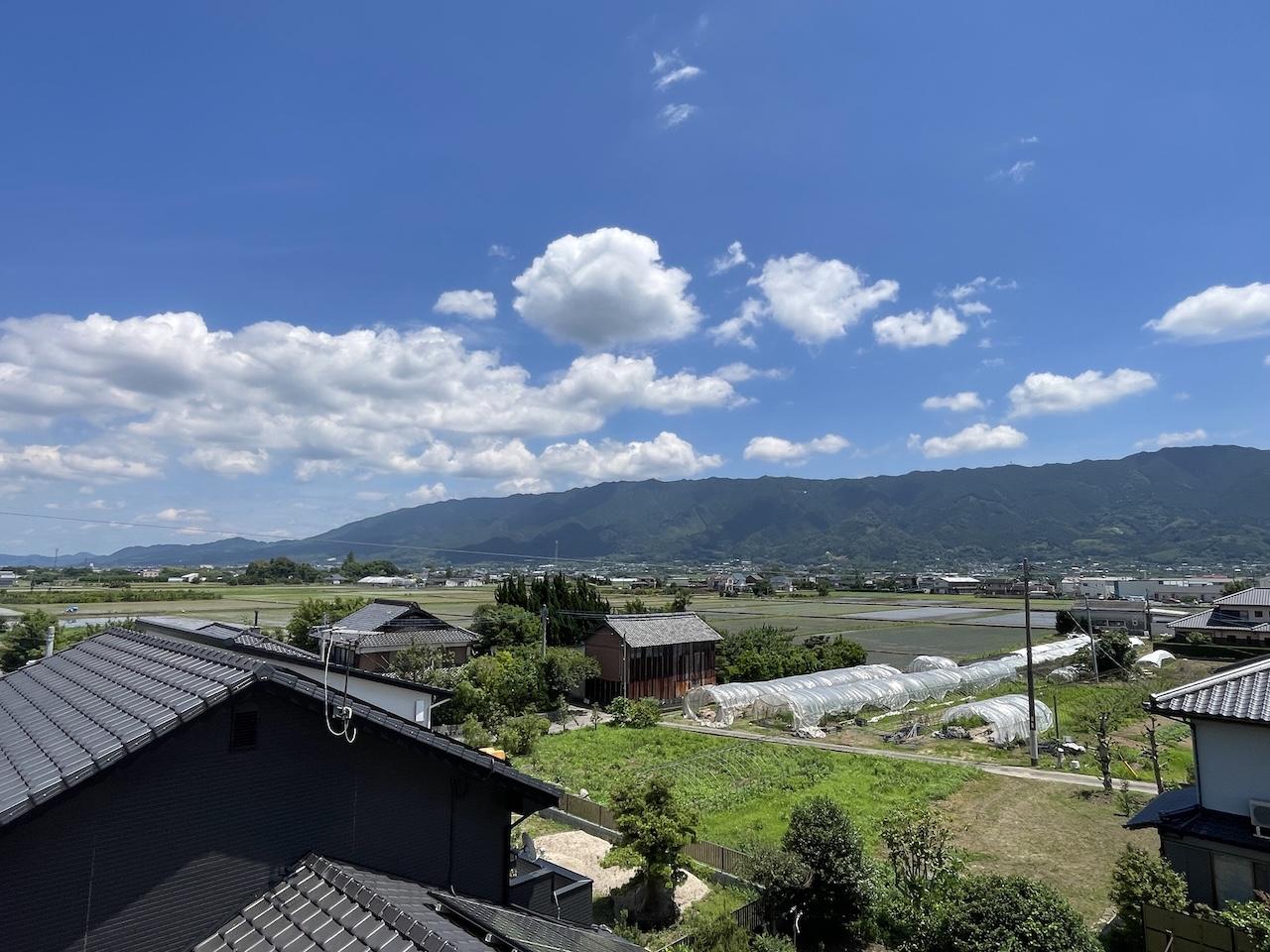 久留米市田主丸志塚島の売買物件/どや！！この眺望。