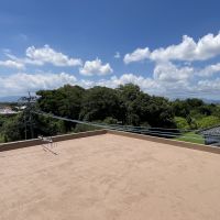久留米市田主丸志塚島の売買物件/ですが、あくまで屋上なので、手すりがなく危ないのが本音。