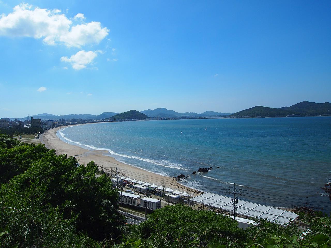 福岡市西区今宿の賃貸物件/この砂浜がワンちゃんとのお散歩コース