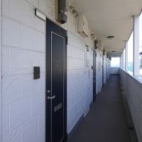 福岡市西区今宿駅前の賃貸物件/共用廊下。